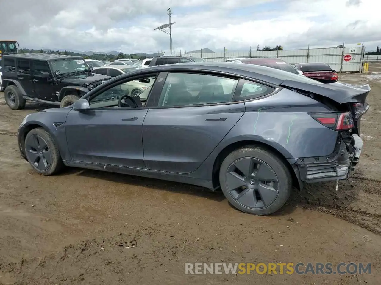 2 Фотография поврежденного автомобиля 5YJ3E1EA8PF677153 TESLA MODEL 3 2023