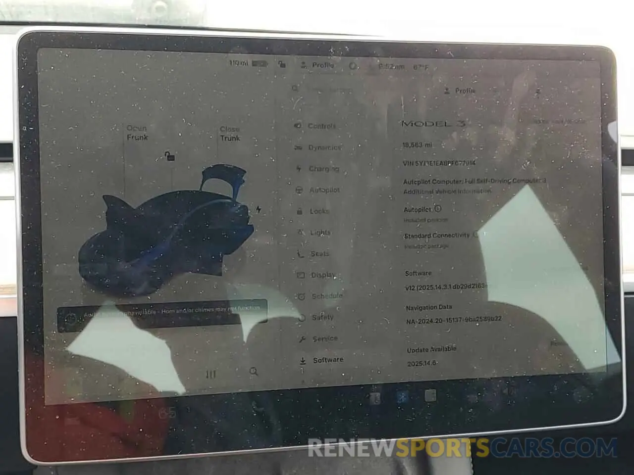 9 Фотография поврежденного автомобиля 5YJ3E1EA8PF677914 TESLA MODEL 3 2023