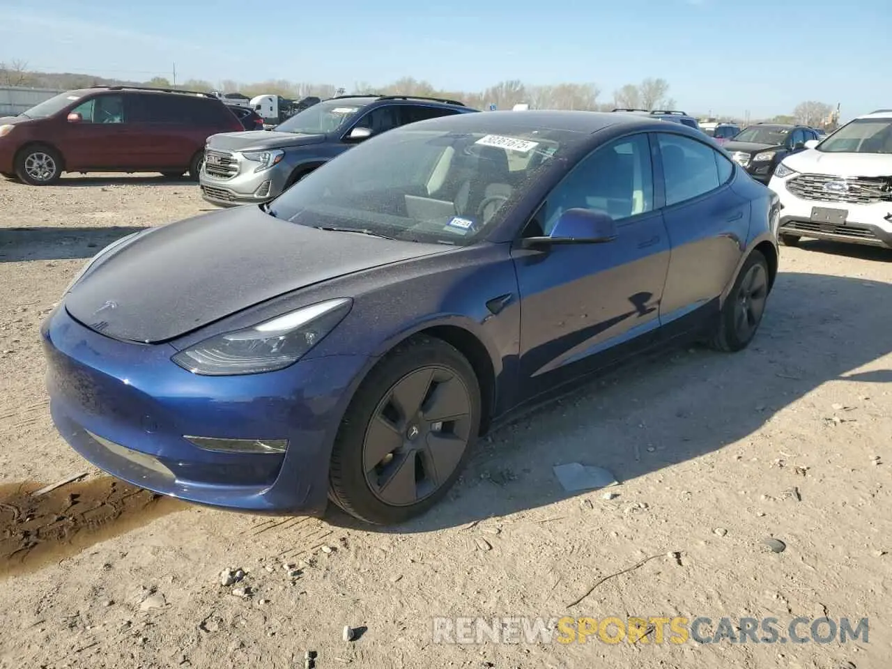 1 Фотография поврежденного автомобиля 5YJ3E1EA8PF681011 TESLA MODEL 3 2023
