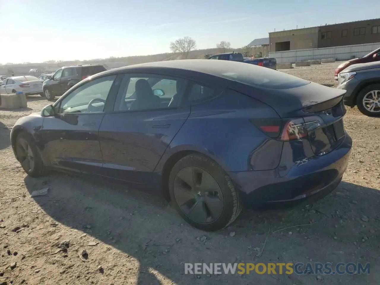 2 Фотография поврежденного автомобиля 5YJ3E1EA8PF681011 TESLA MODEL 3 2023
