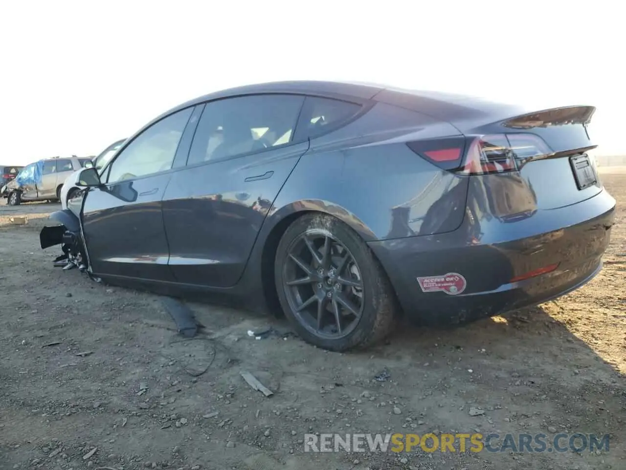 2 Фотография поврежденного автомобиля 5YJ3E1EA8PF682806 TESLA MODEL 3 2023
