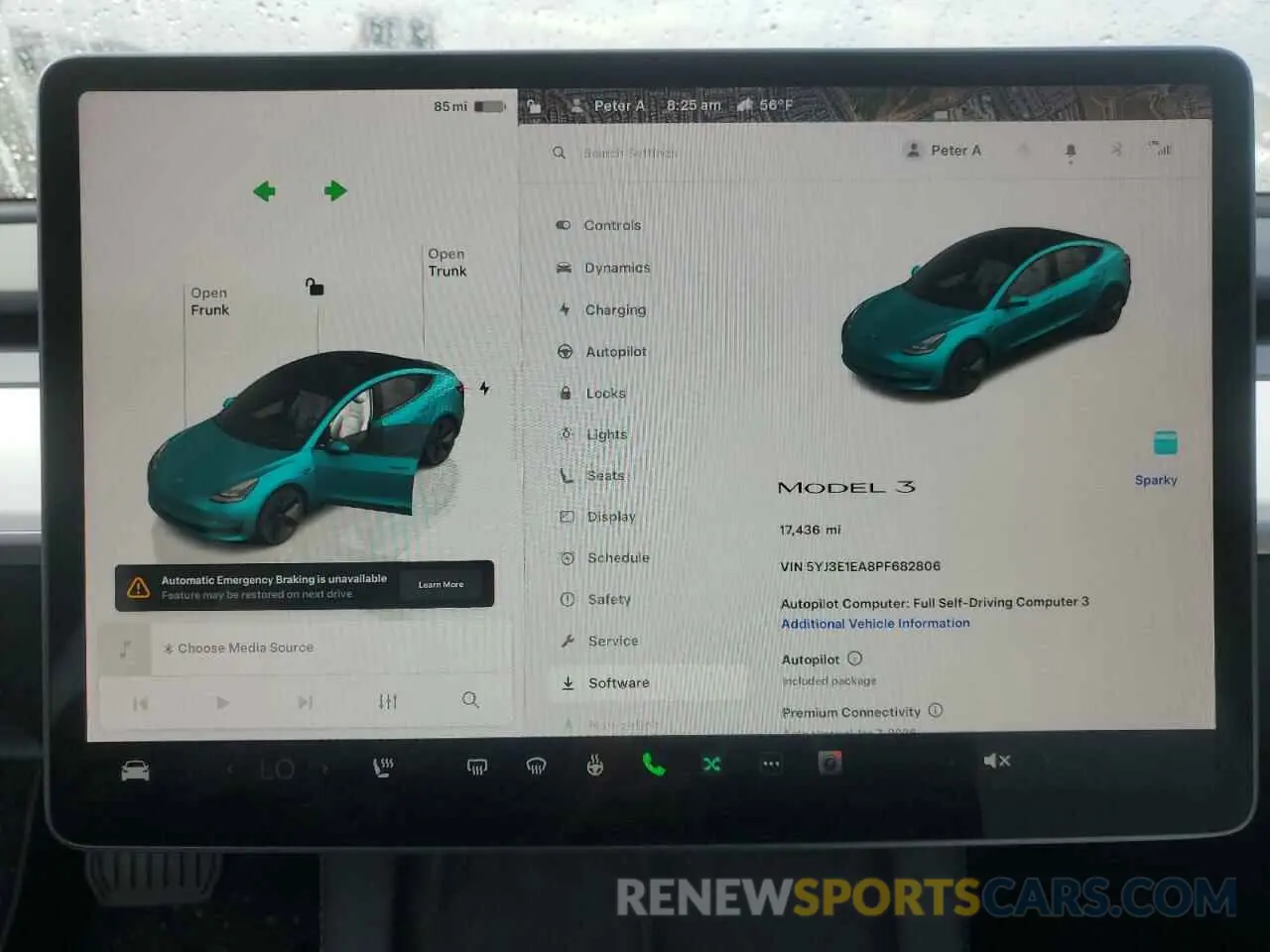 9 Фотография поврежденного автомобиля 5YJ3E1EA8PF682806 TESLA MODEL 3 2023