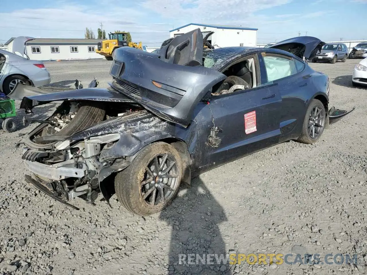 1 Фотография поврежденного автомобиля 5YJ3E1EA8PF704612 TESLA MODEL 3 2023