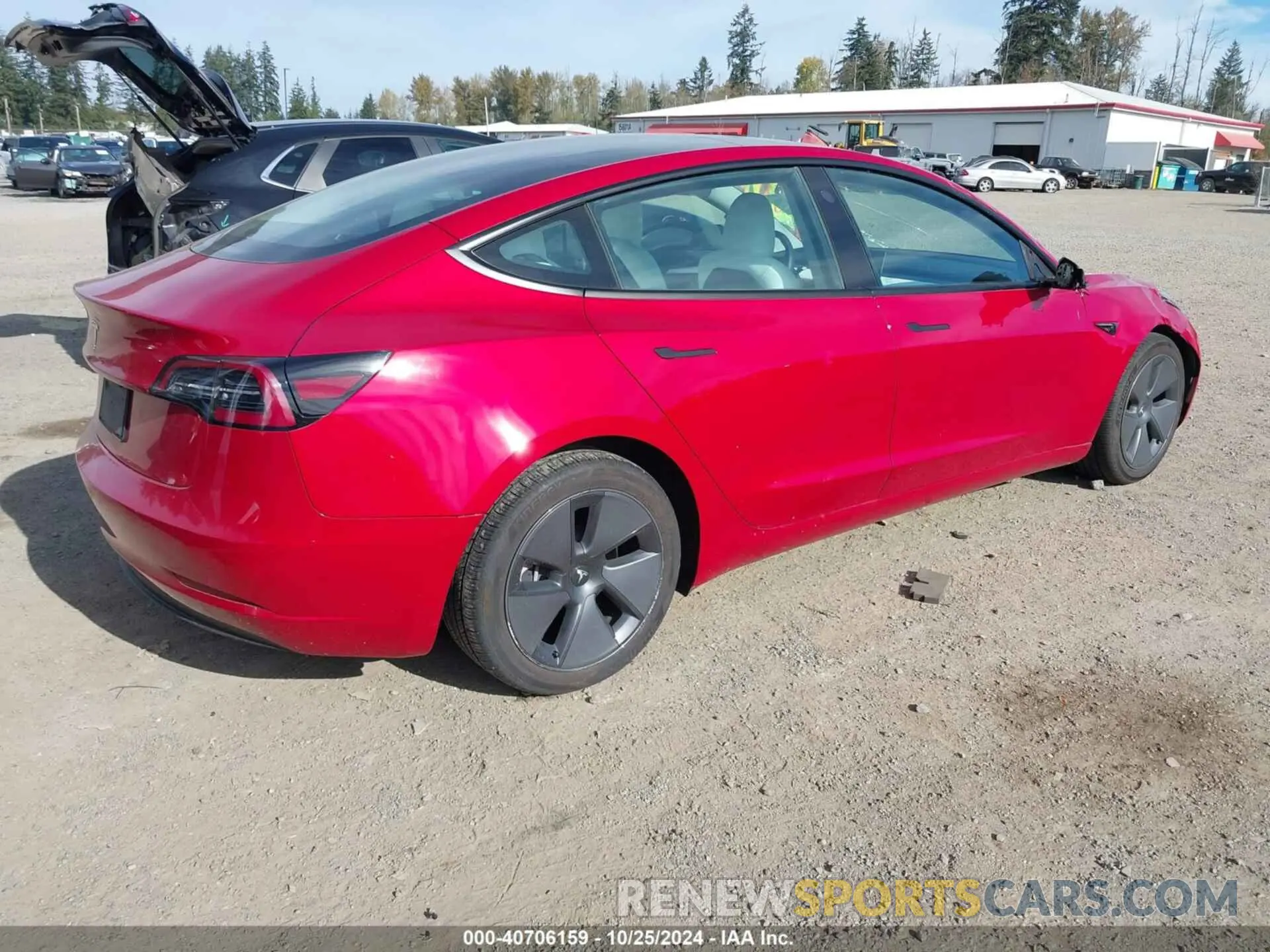 4 Photograph of a damaged car 5YJ3E1EA9PF382563 TESLA MODEL 3 2023