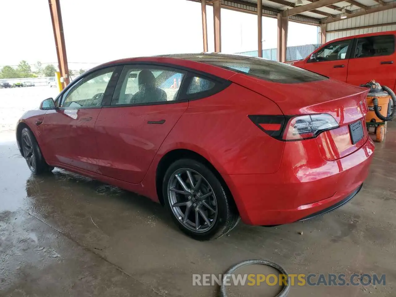 2 Photograph of a damaged car 5YJ3E1EA9PF403671 TESLA MODEL 3 2023