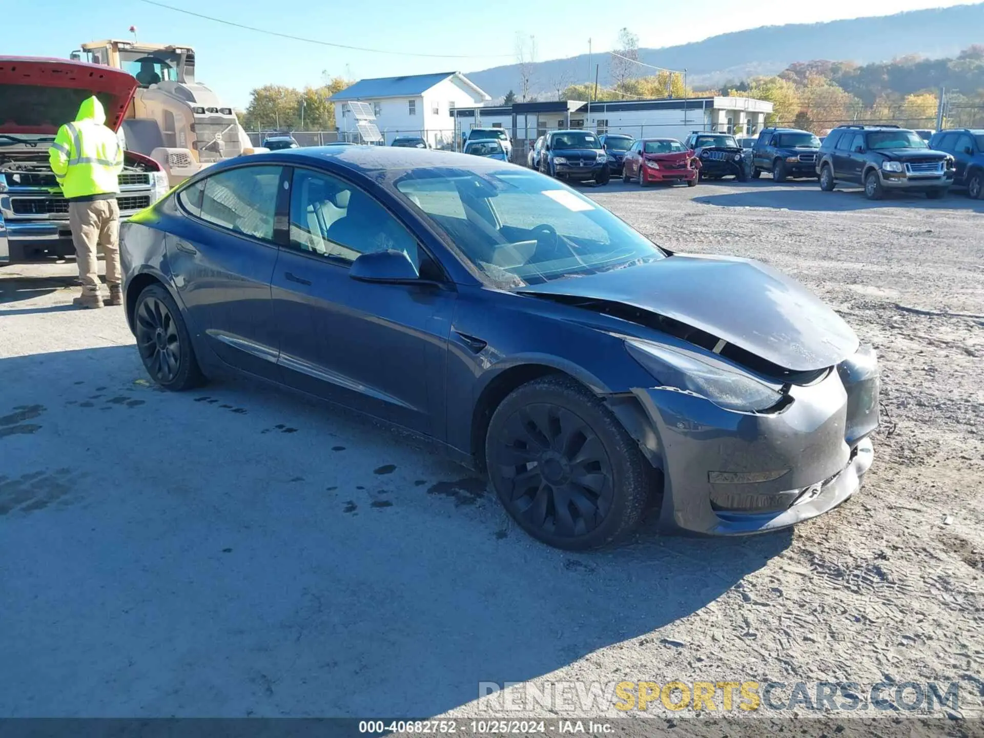 1 Фотография поврежденного автомобиля 5YJ3E1EA9PF404061 TESLA MODEL 3 2023