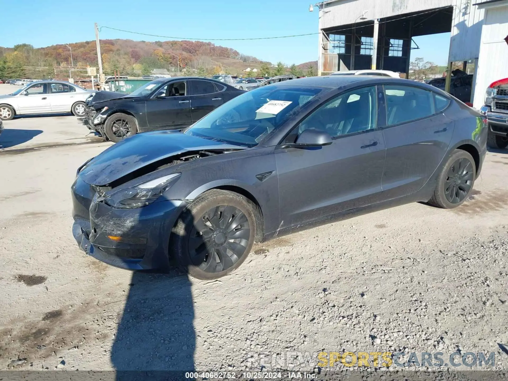 2 Фотография поврежденного автомобиля 5YJ3E1EA9PF404061 TESLA MODEL 3 2023
