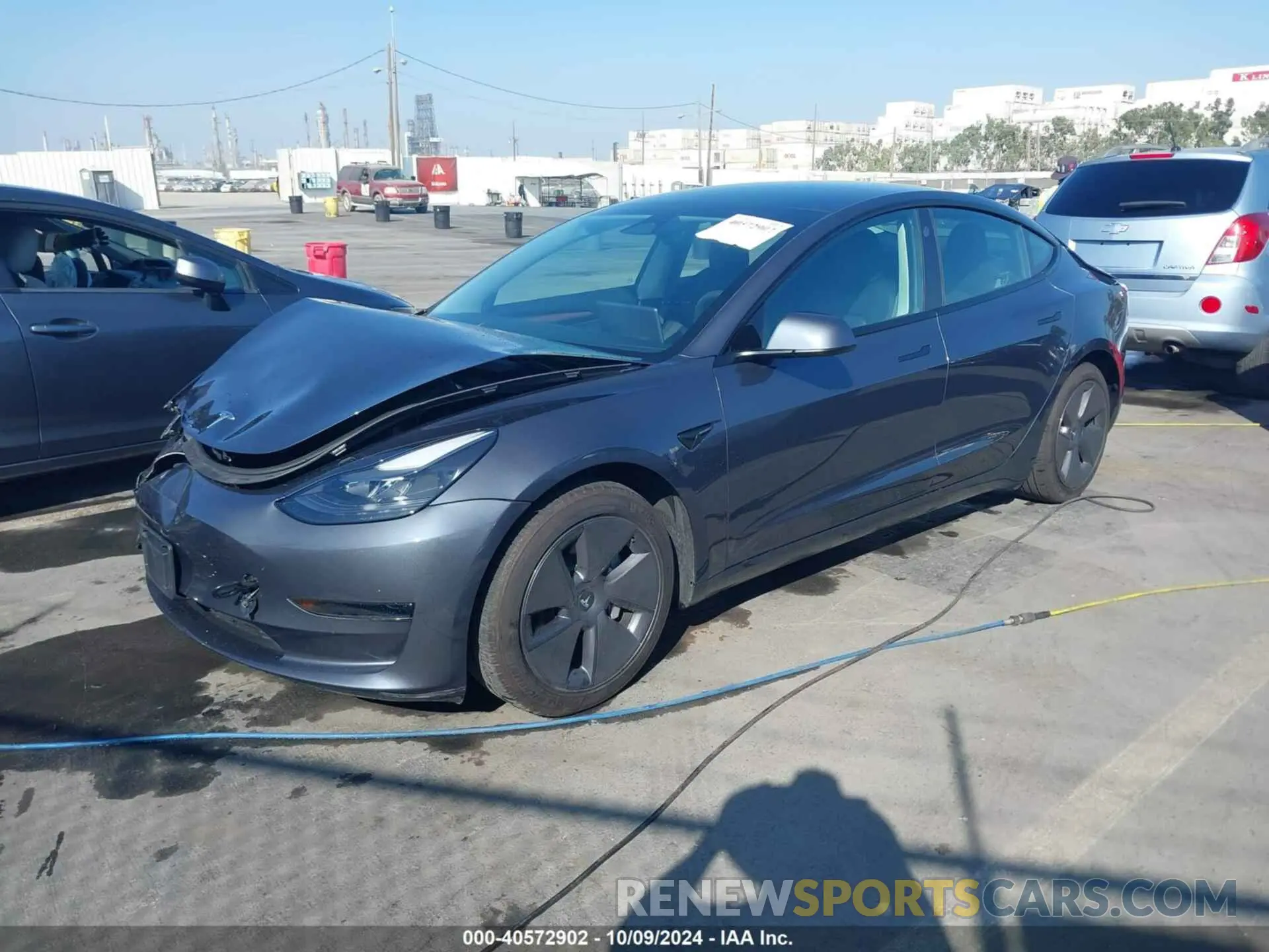 2 Фотография поврежденного автомобиля 5YJ3E1EA9PF408515 TESLA MODEL 3 2023