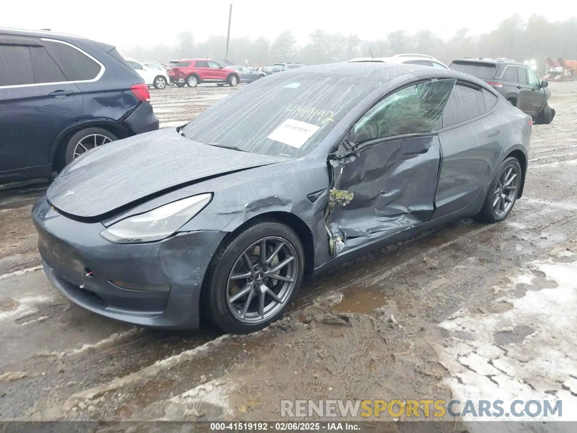 2 Photograph of a damaged car 5YJ3E1EA9PF422060 TESLA MODEL 3 2023