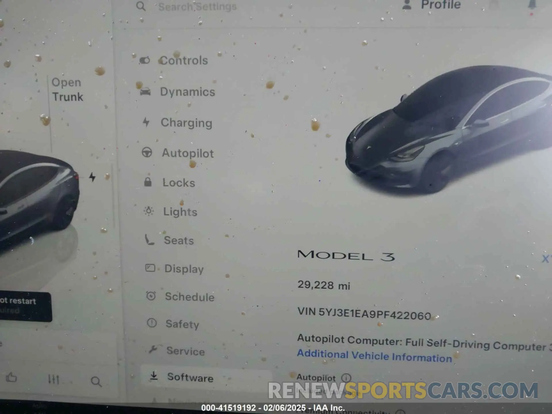 7 Photograph of a damaged car 5YJ3E1EA9PF422060 TESLA MODEL 3 2023