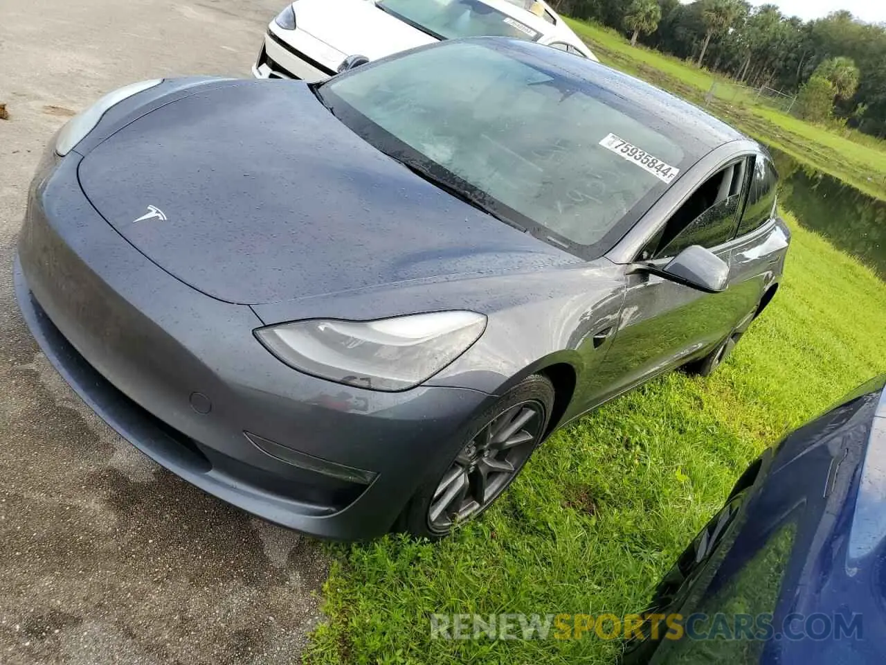 1 Photograph of a damaged car 5YJ3E1EA9PF434001 TESLA MODEL 3 2023
