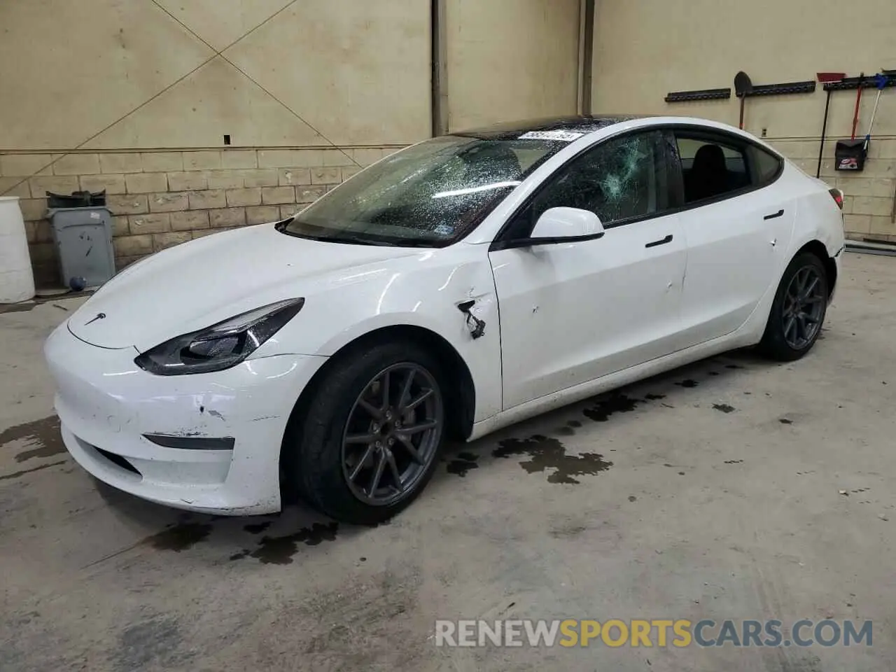 1 Photograph of a damaged car 5YJ3E1EA9PF436217 TESLA MODEL 3 2023