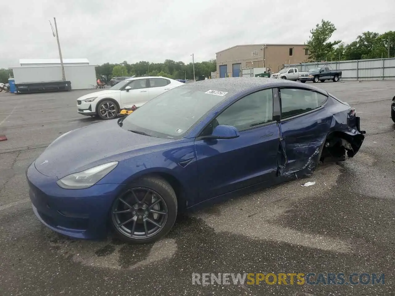 1 Photograph of a damaged car 5YJ3E1EA9PF436248 TESLA MODEL 3 2023