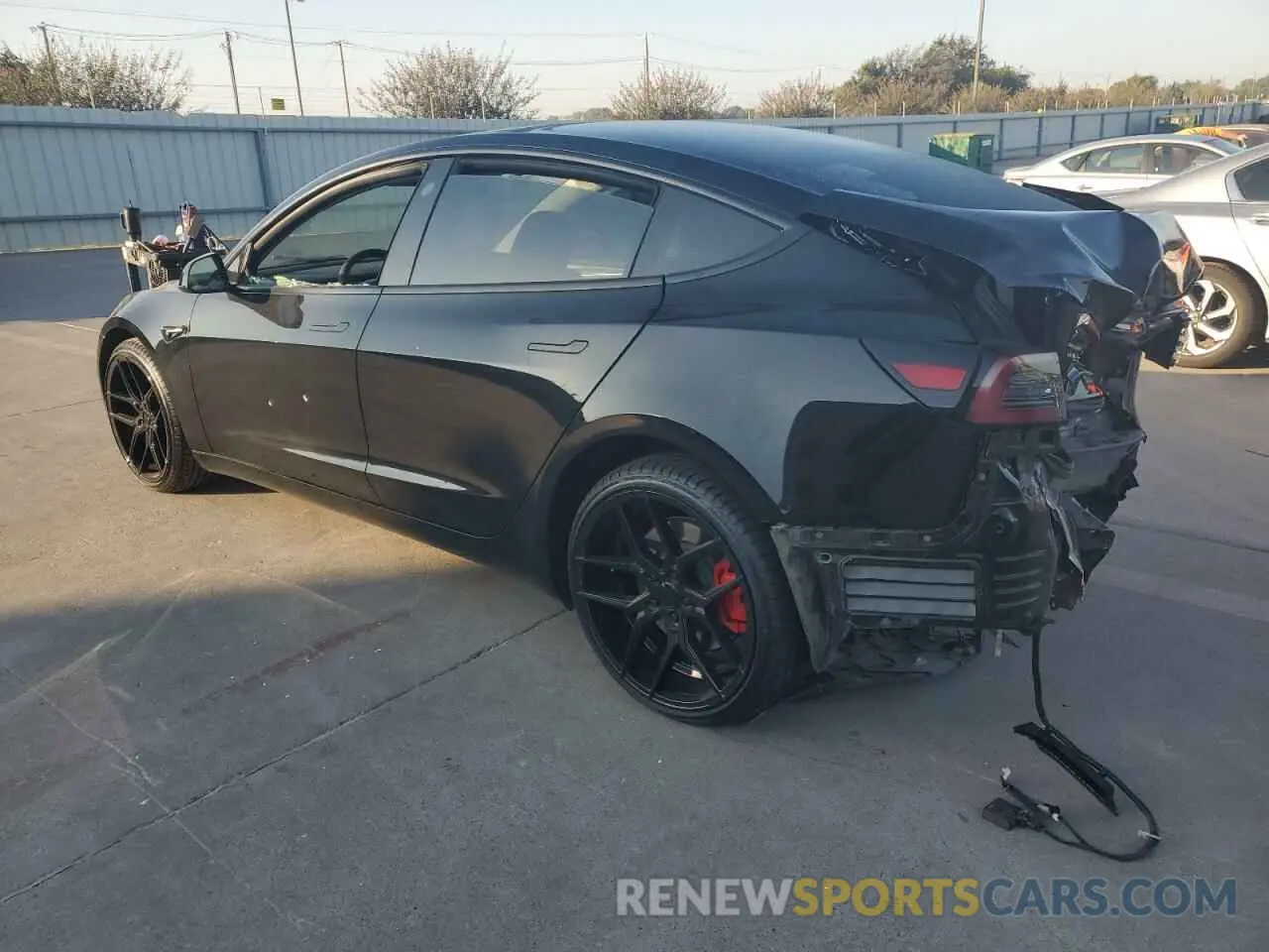 2 Photograph of a damaged car 5YJ3E1EA9PF439375 TESLA MODEL 3 2023