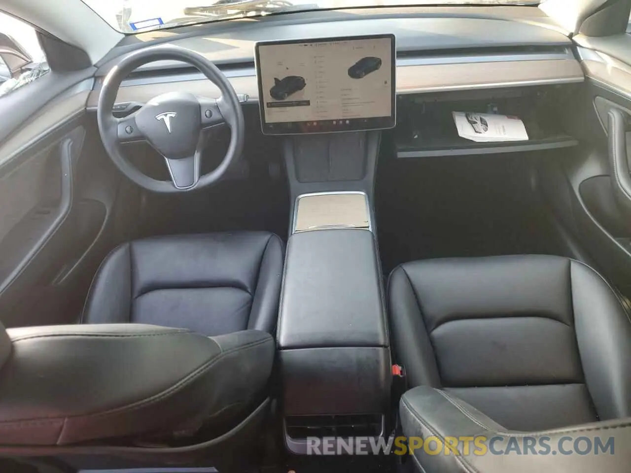 8 Photograph of a damaged car 5YJ3E1EA9PF439375 TESLA MODEL 3 2023