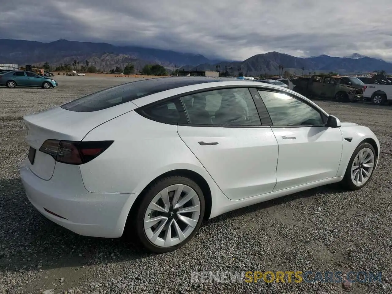 3 Photograph of a damaged car 5YJ3E1EA9PF450392 TESLA MODEL 3 2023