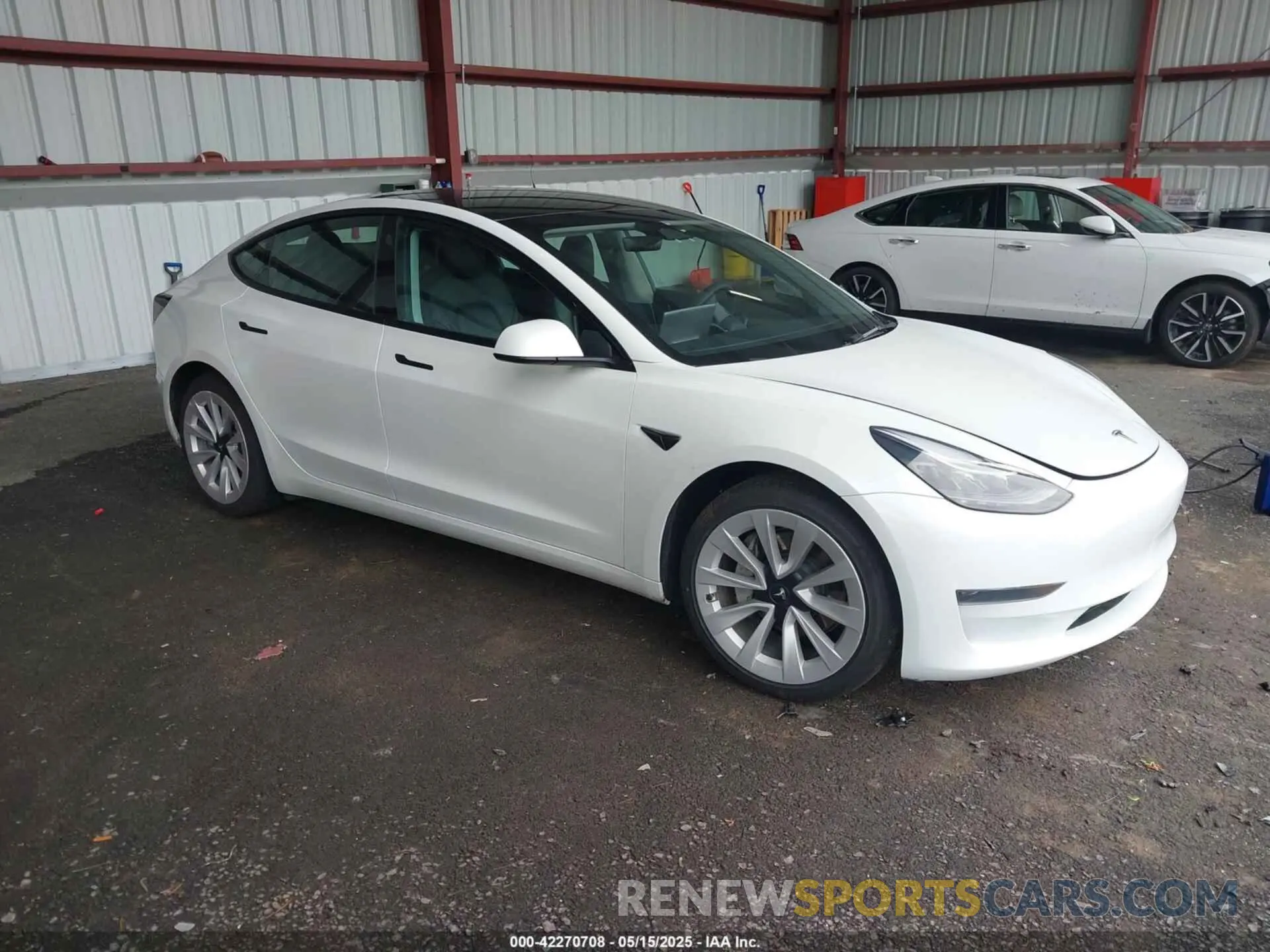 1 Photograph of a damaged car 5YJ3E1EA9PF451171 TESLA MODEL 3 2023