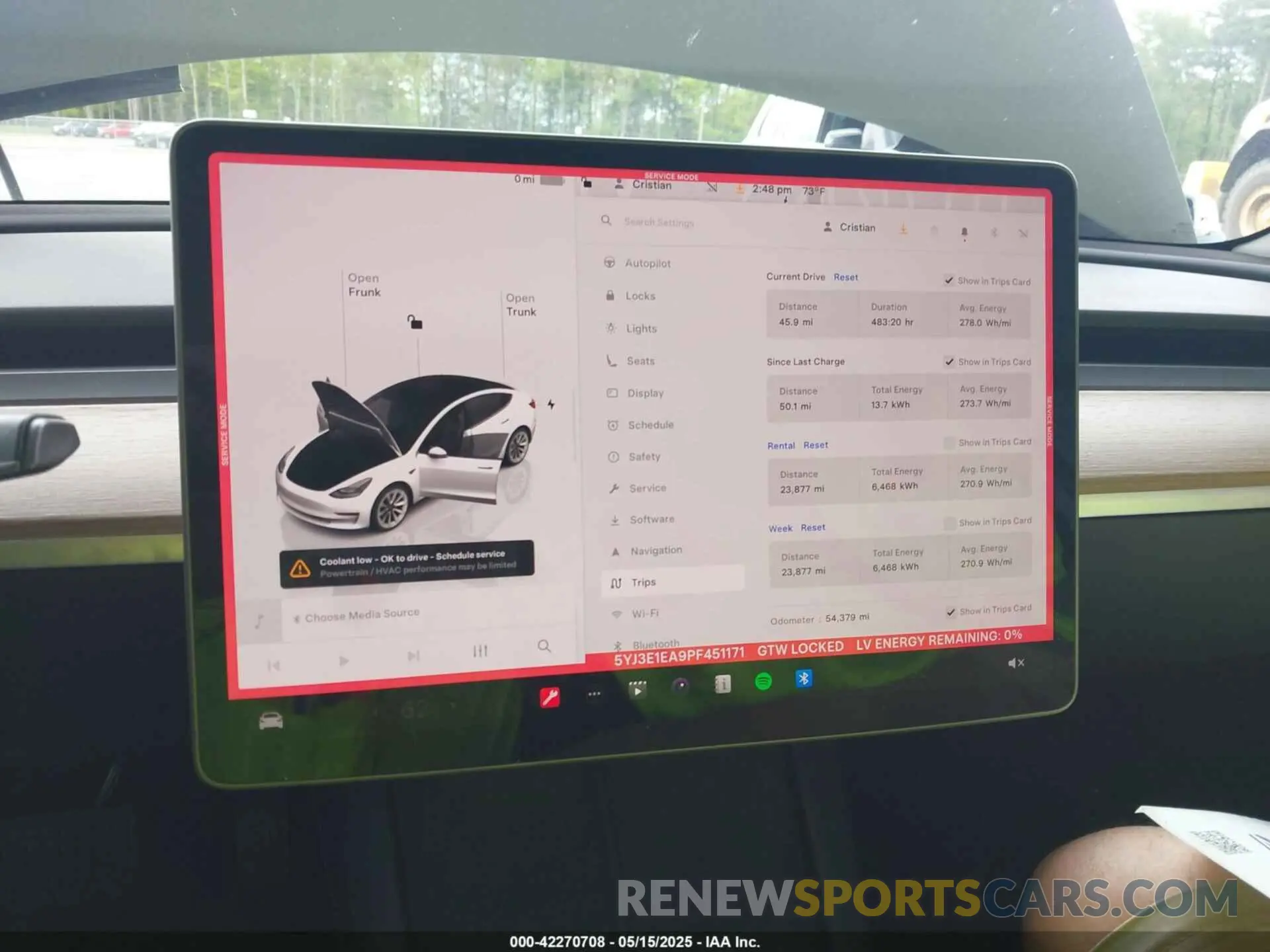 18 Photograph of a damaged car 5YJ3E1EA9PF451171 TESLA MODEL 3 2023