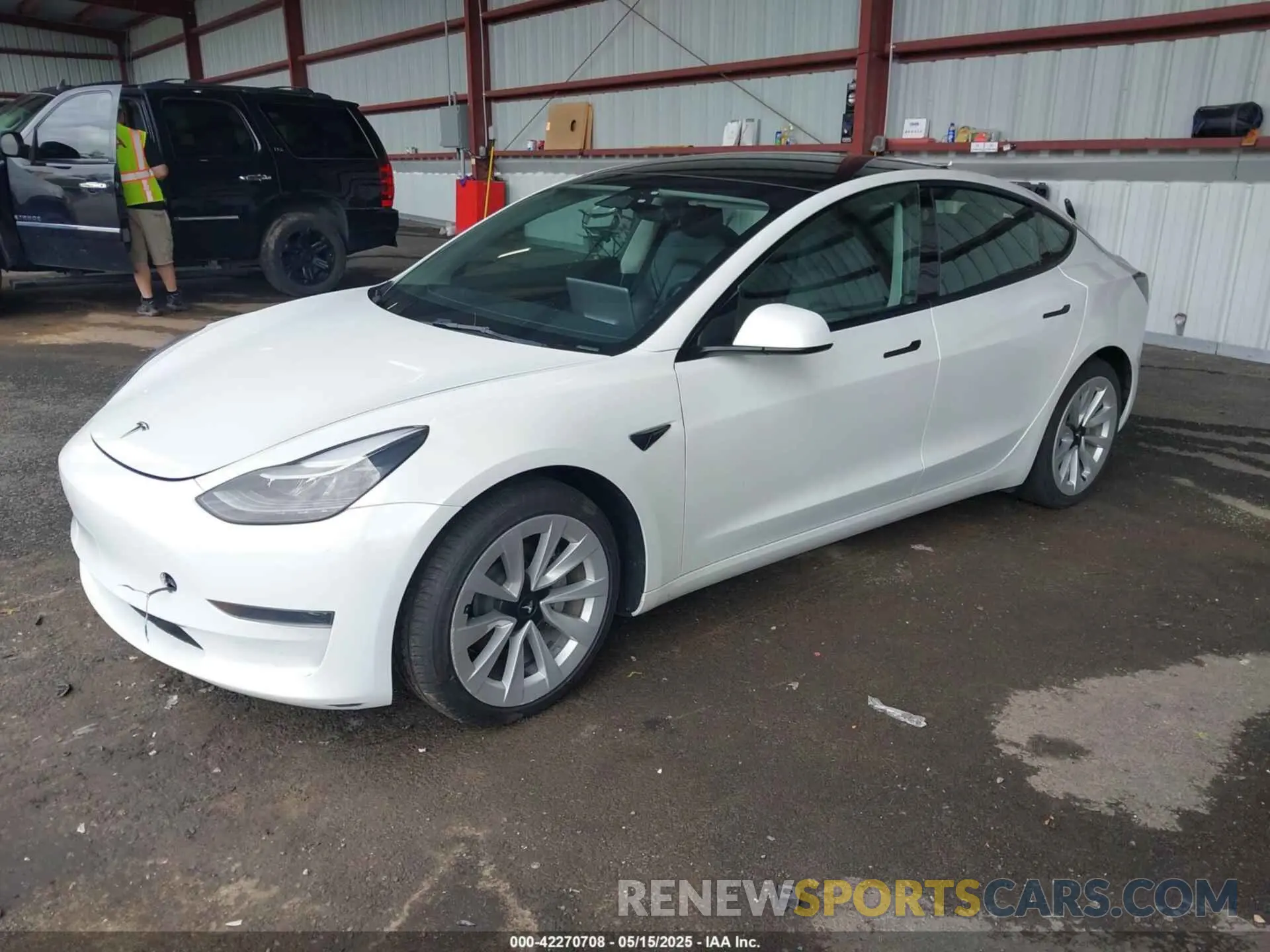 2 Photograph of a damaged car 5YJ3E1EA9PF451171 TESLA MODEL 3 2023
