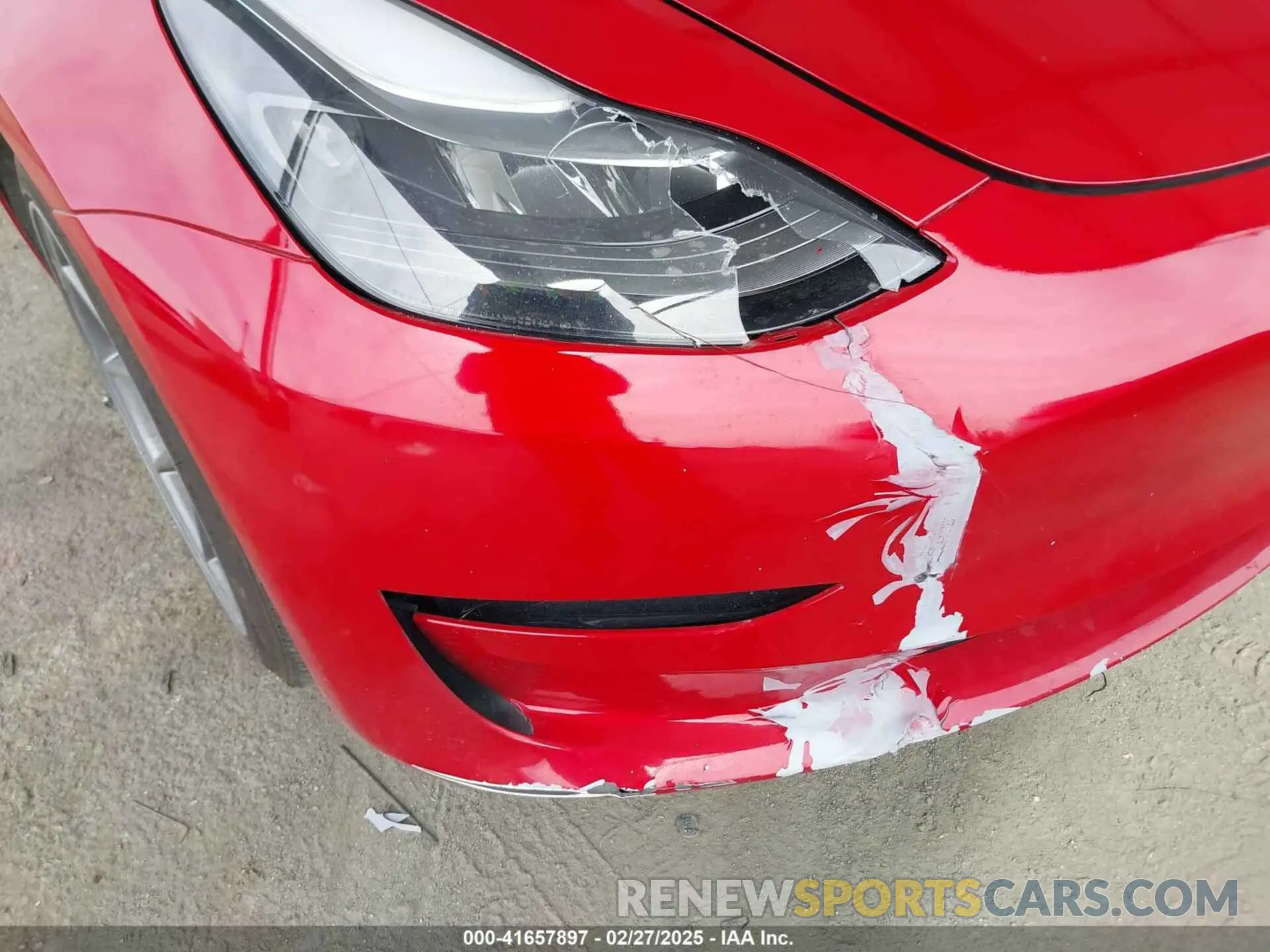 6 Photograph of a damaged car 5YJ3E1EA9PF452238 TESLA MODEL 3 2023