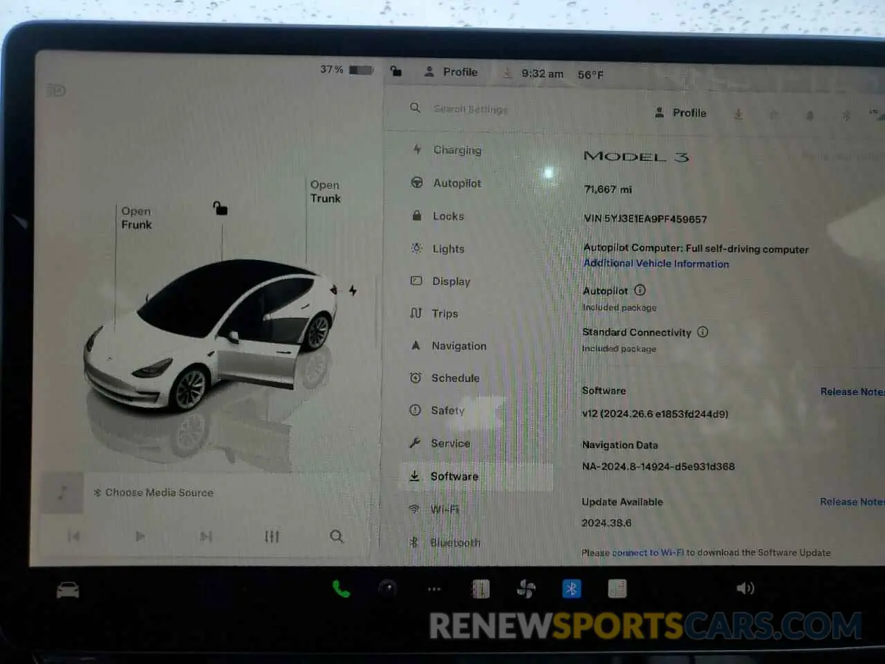 9 Photograph of a damaged car 5YJ3E1EA9PF459657 TESLA MODEL 3 2023