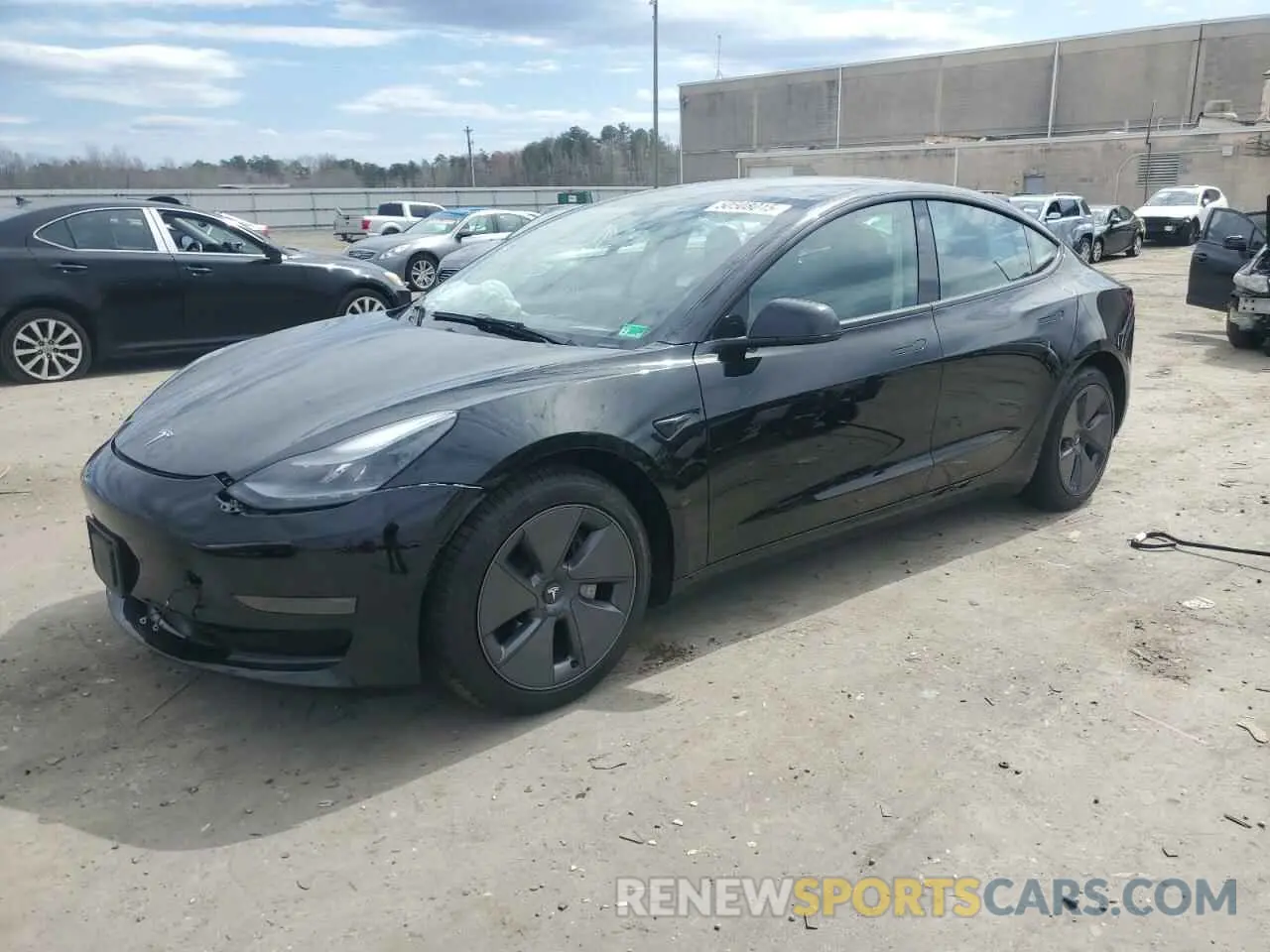 1 Фотография поврежденного автомобиля 5YJ3E1EA9PF467869 TESLA MODEL 3 2023