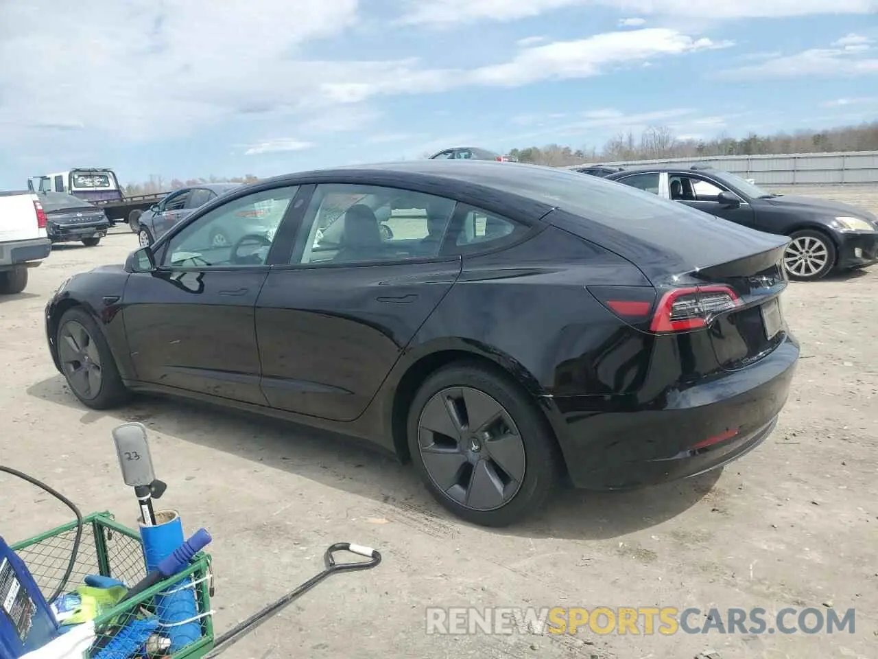 2 Фотография поврежденного автомобиля 5YJ3E1EA9PF467869 TESLA MODEL 3 2023