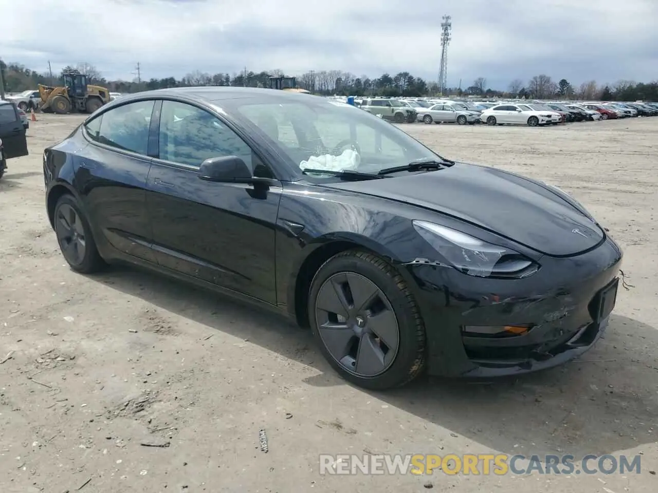 4 Фотография поврежденного автомобиля 5YJ3E1EA9PF467869 TESLA MODEL 3 2023