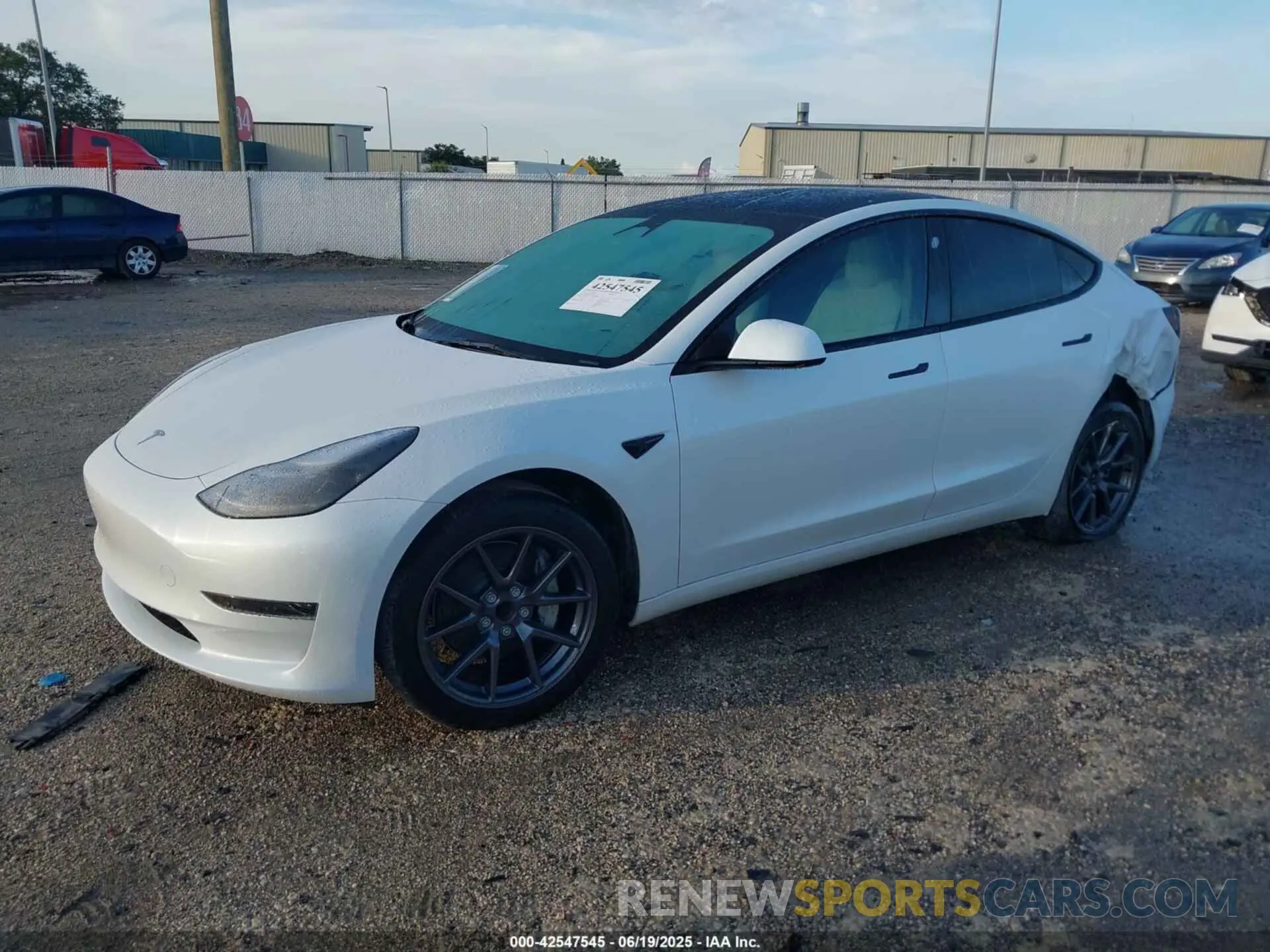 2 Photograph of a damaged car 5YJ3E1EA9PF479343 TESLA MODEL 3 2023