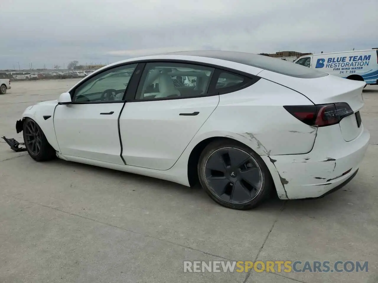 2 Photograph of a damaged car 5YJ3E1EA9PF486079 TESLA MODEL 3 2023