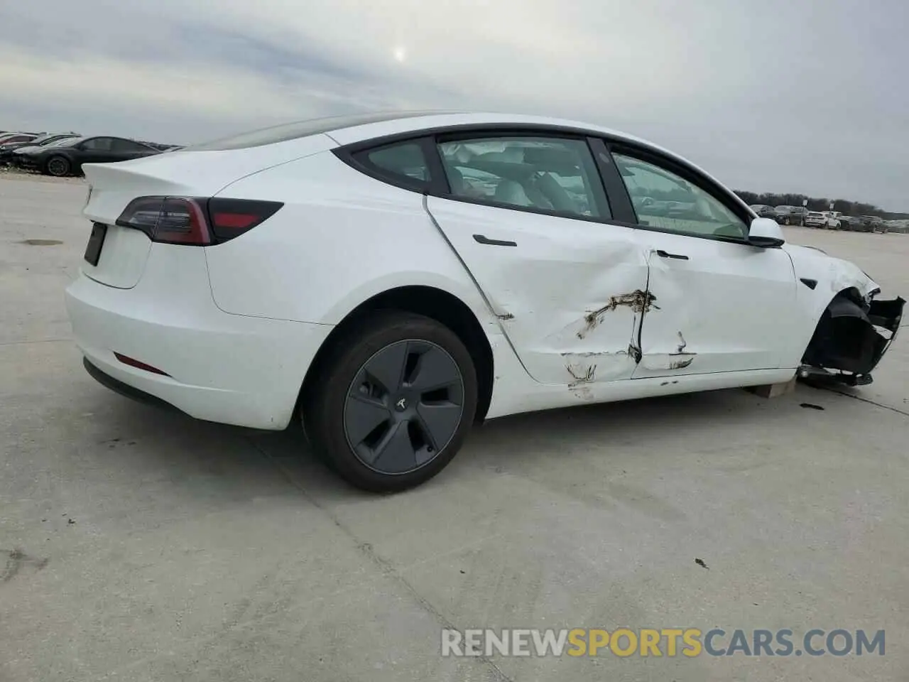 3 Photograph of a damaged car 5YJ3E1EA9PF486079 TESLA MODEL 3 2023