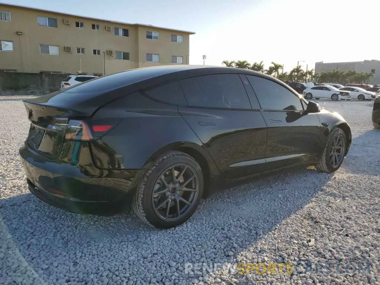 3 Photograph of a damaged car 5YJ3E1EA9PF488060 TESLA MODEL 3 2023