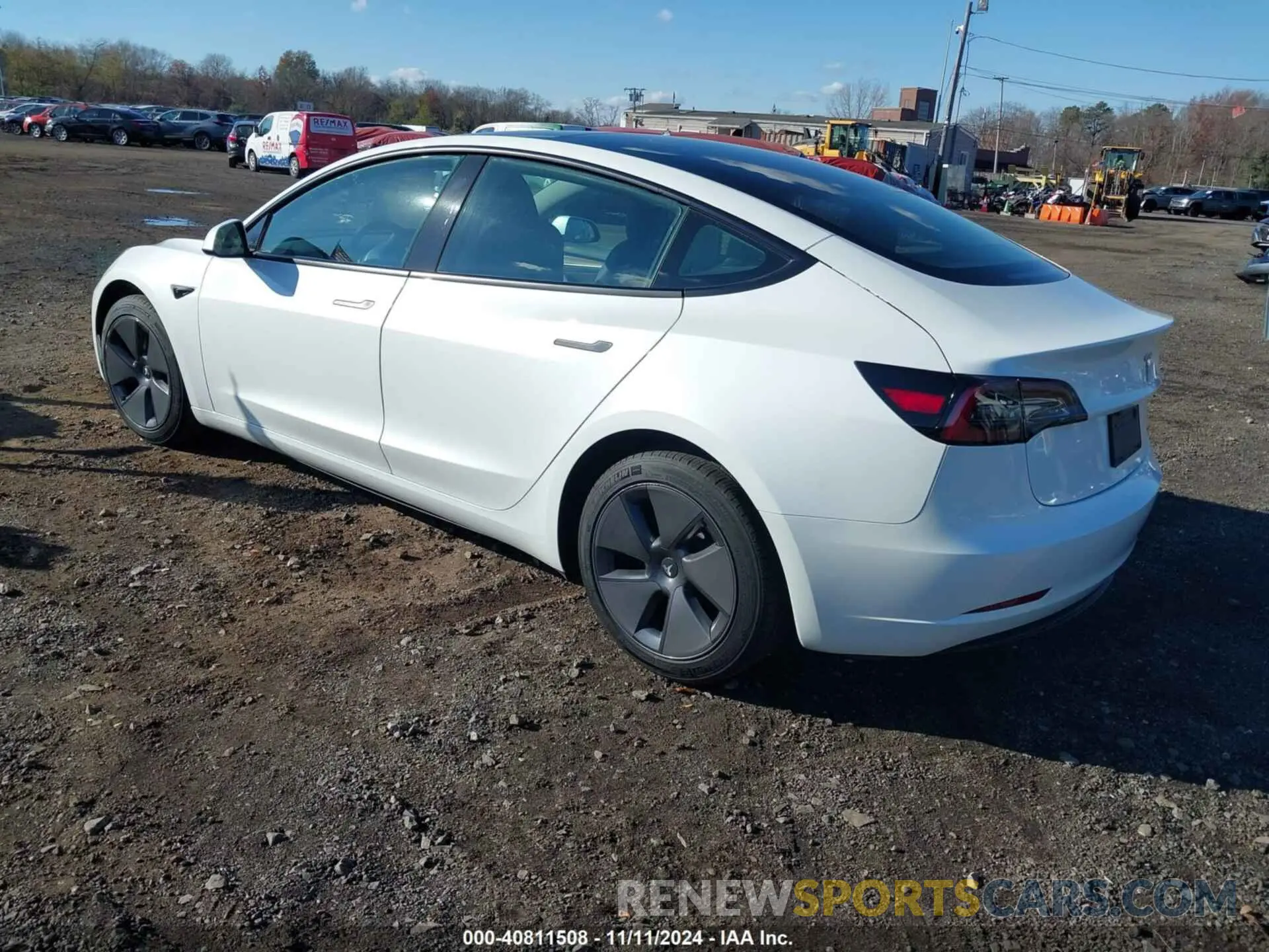 3 Photograph of a damaged car 5YJ3E1EA9PF489547 TESLA MODEL 3 2023