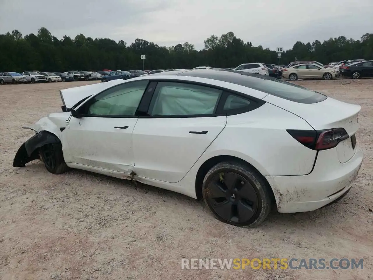 2 Photograph of a damaged car 5YJ3E1EA9PF498300 TESLA MODEL 3 2023