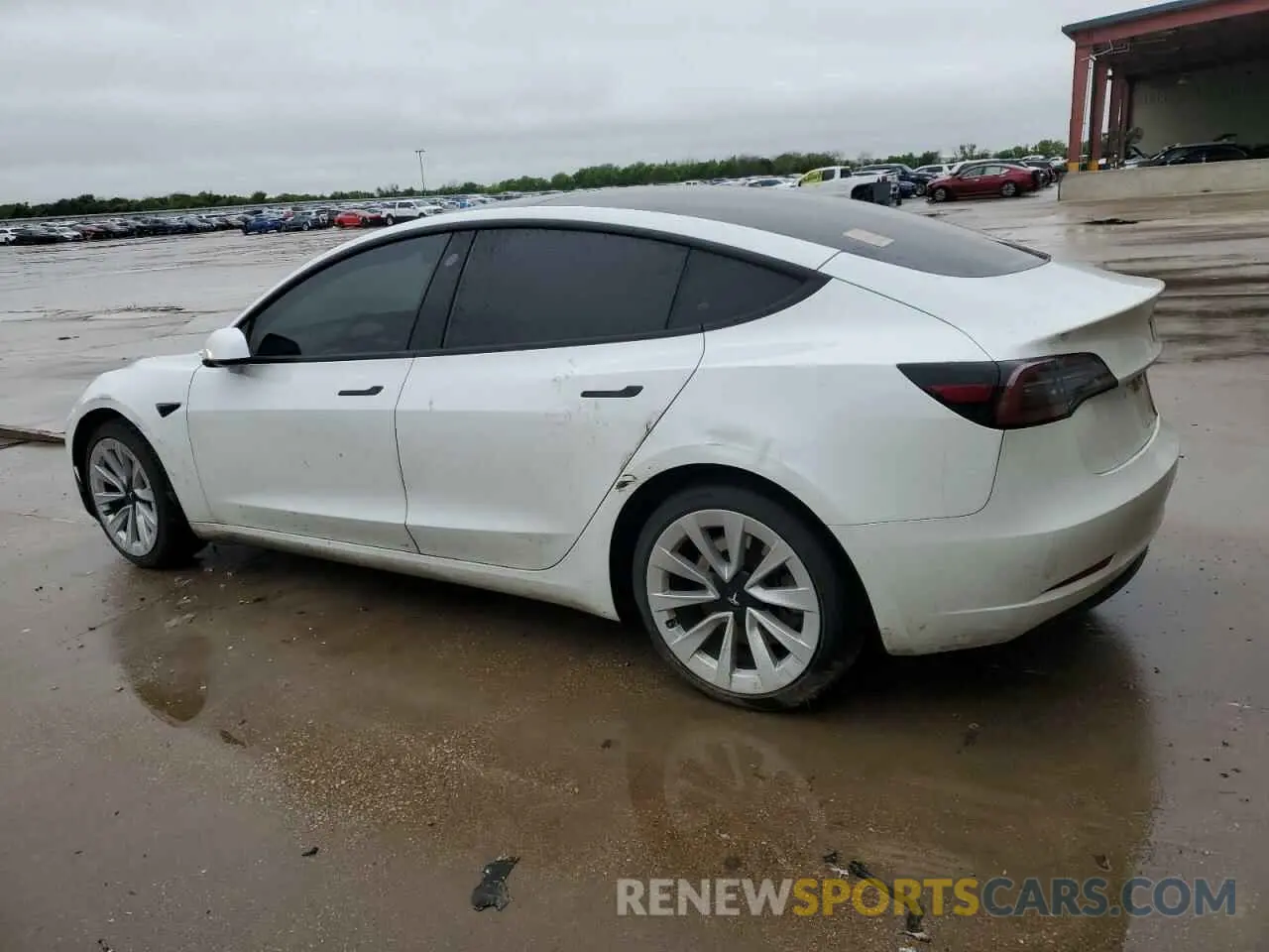 2 Photograph of a damaged car 5YJ3E1EA9PF510588 TESLA MODEL 3 2023