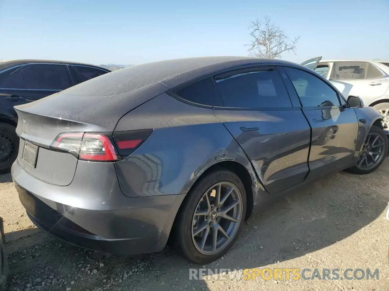 3 Photograph of a damaged car 5YJ3E1EA9PF514480 TESLA MODEL 3 2023