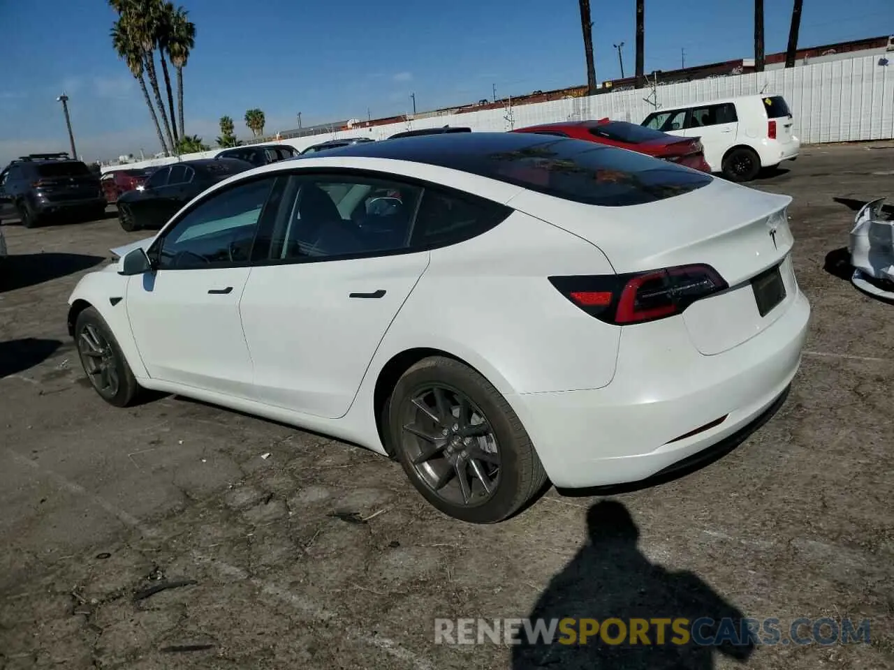 2 Photograph of a damaged car 5YJ3E1EA9PF517749 TESLA MODEL 3 2023