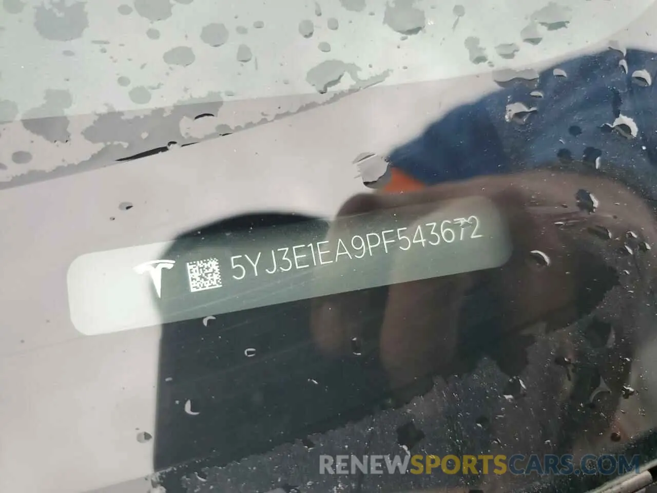 13 Photograph of a damaged car 5YJ3E1EA9PF543672 TESLA MODEL 3 2023