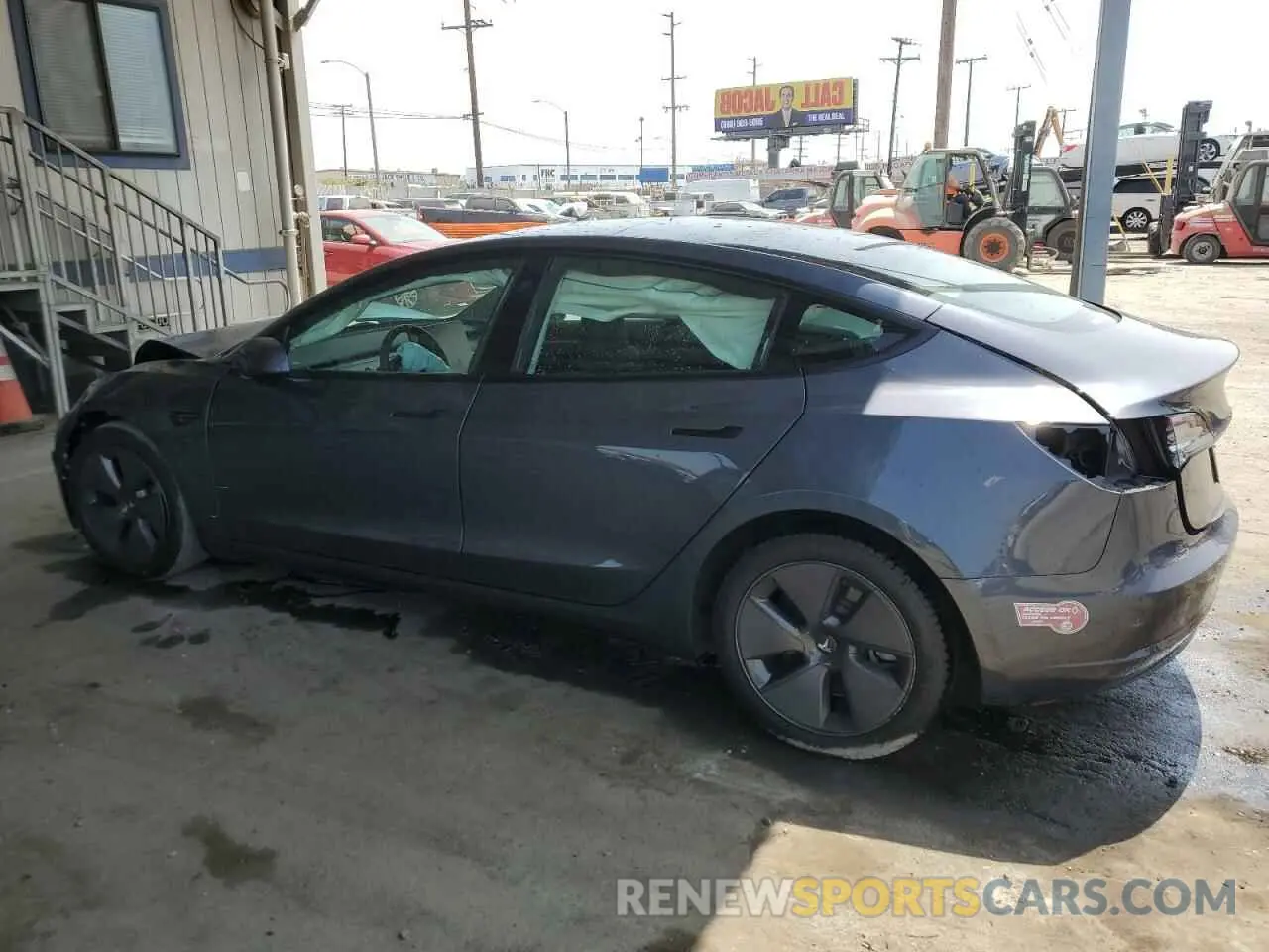 2 Фотография поврежденного автомобиля 5YJ3E1EA9PF544790 TESLA MODEL 3 2023