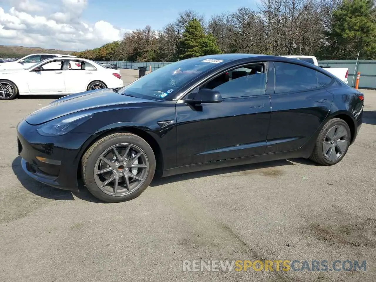 1 Photograph of a damaged car 5YJ3E1EA9PF545244 TESLA MODEL 3 2023