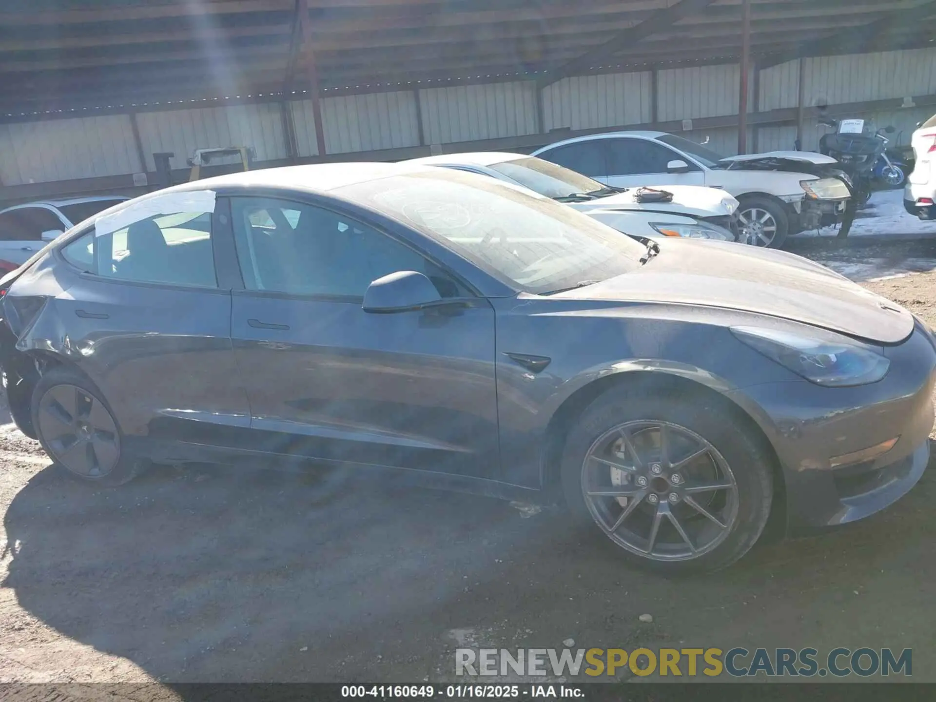 12 Фотография поврежденного автомобиля 5YJ3E1EA9PF548502 TESLA MODEL 3 2023