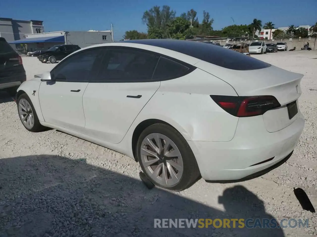 2 Photograph of a damaged car 5YJ3E1EA9PF552470 TESLA MODEL 3 2023