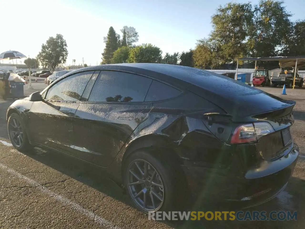 2 Фотография поврежденного автомобиля 5YJ3E1EA9PF567504 TESLA MODEL 3 2023