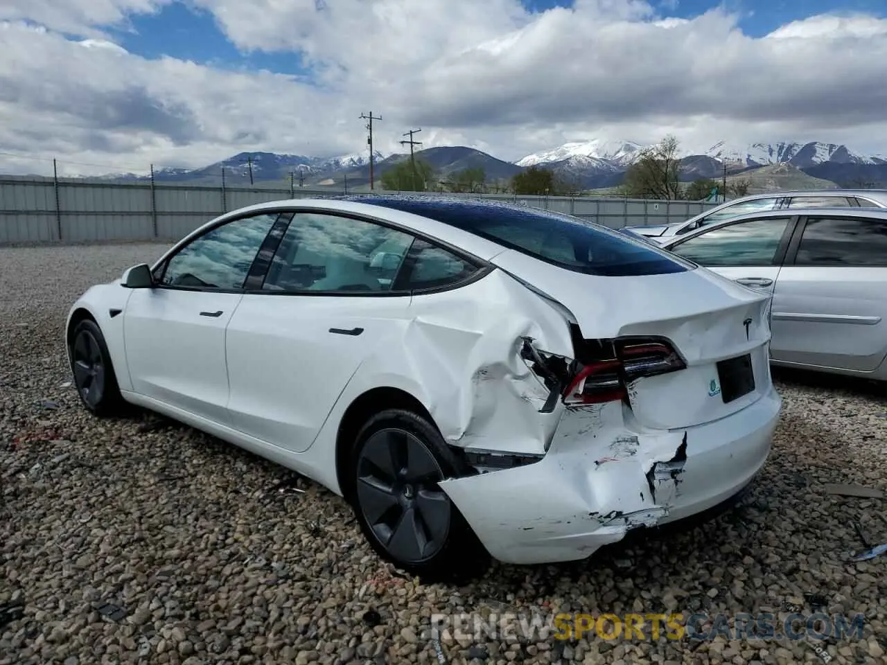 2 Фотография поврежденного автомобиля 5YJ3E1EA9PF569835 TESLA MODEL 3 2023