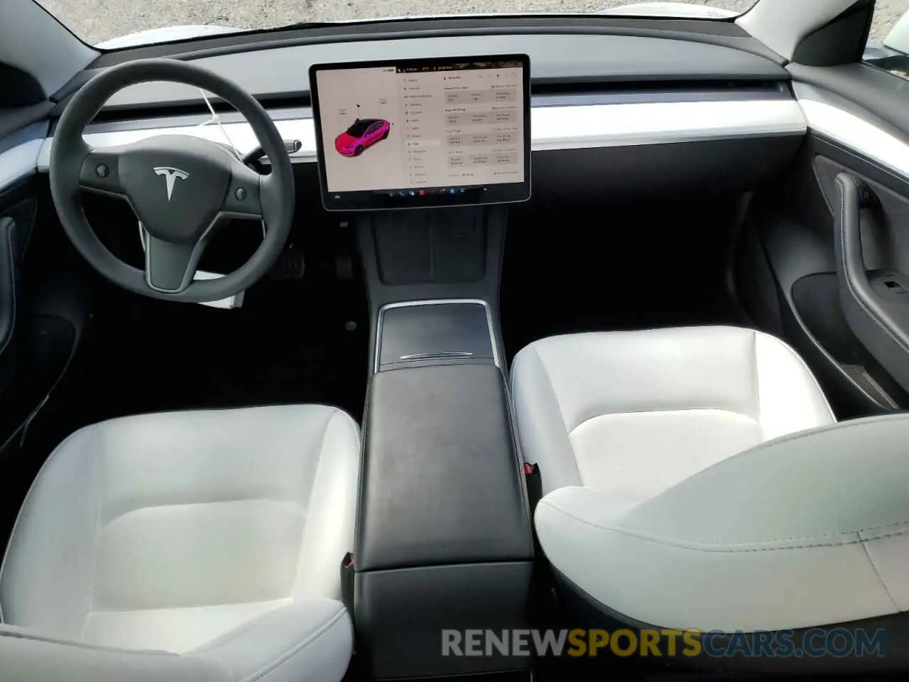 8 Фотография поврежденного автомобиля 5YJ3E1EA9PF569835 TESLA MODEL 3 2023
