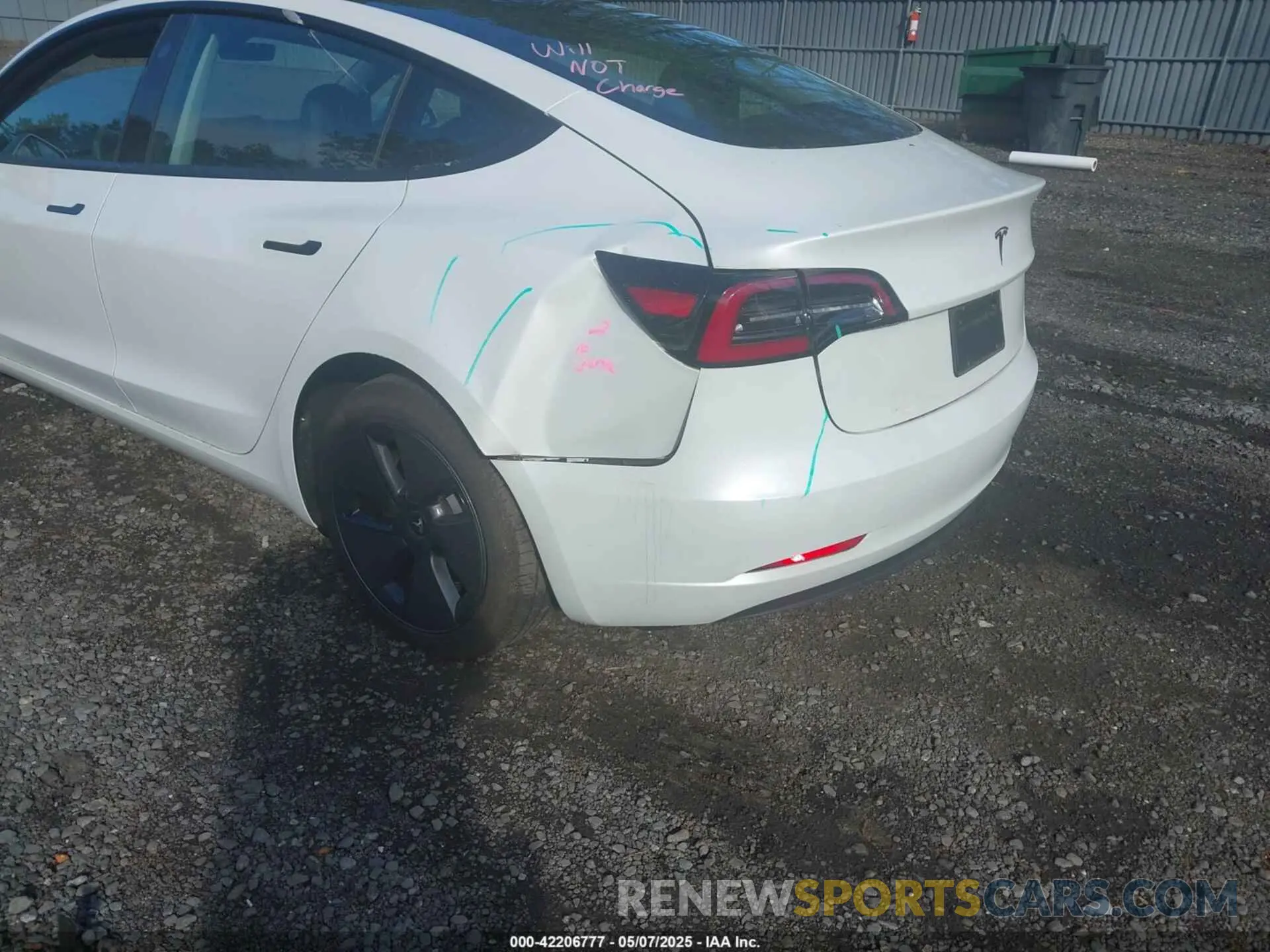 6 Photograph of a damaged car 5YJ3E1EA9PF576610 TESLA MODEL 3 2023
