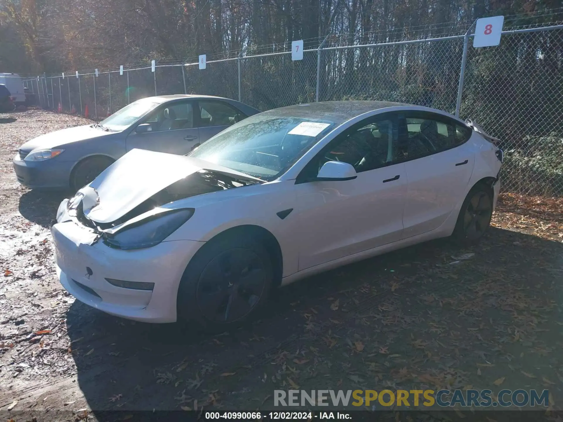 2 Photograph of a damaged car 5YJ3E1EA9PF577451 TESLA MODEL 3 2023
