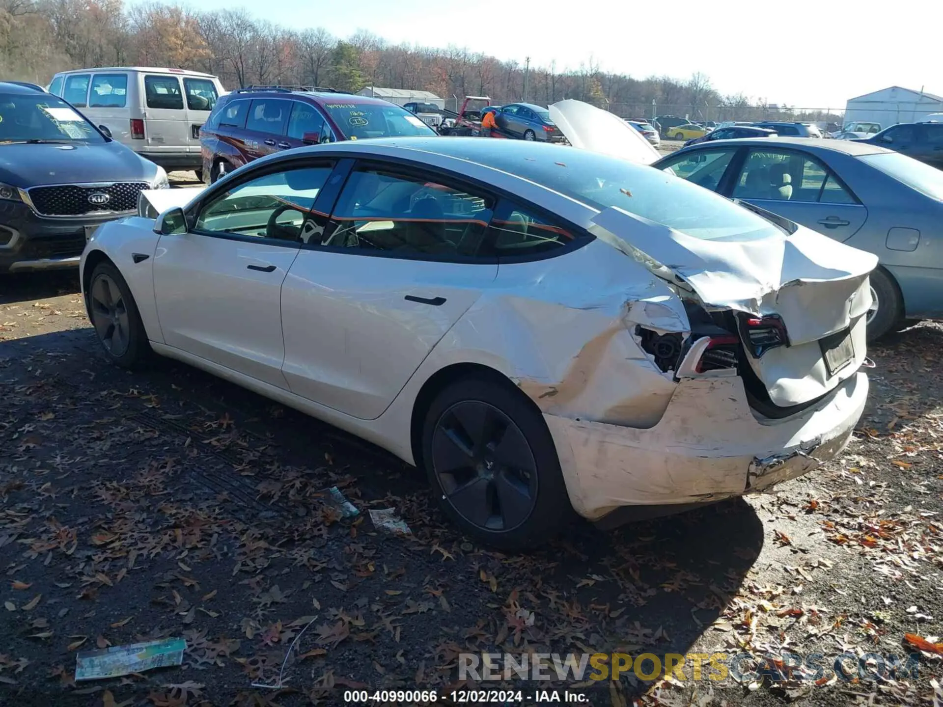 3 Photograph of a damaged car 5YJ3E1EA9PF577451 TESLA MODEL 3 2023