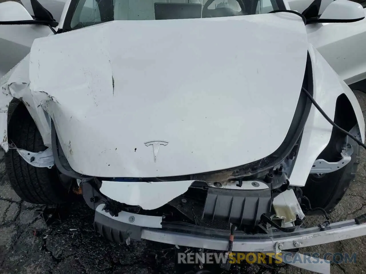 12 Фотография поврежденного автомобиля 5YJ3E1EA9PF582536 TESLA MODEL 3 2023