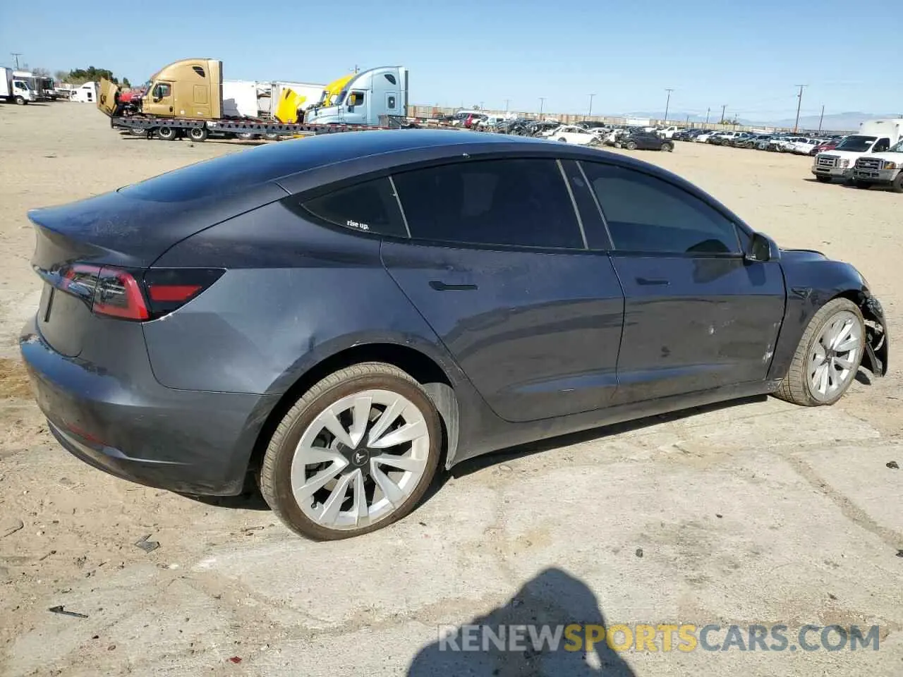 3 Photograph of a damaged car 5YJ3E1EA9PF584383 TESLA MODEL 3 2023